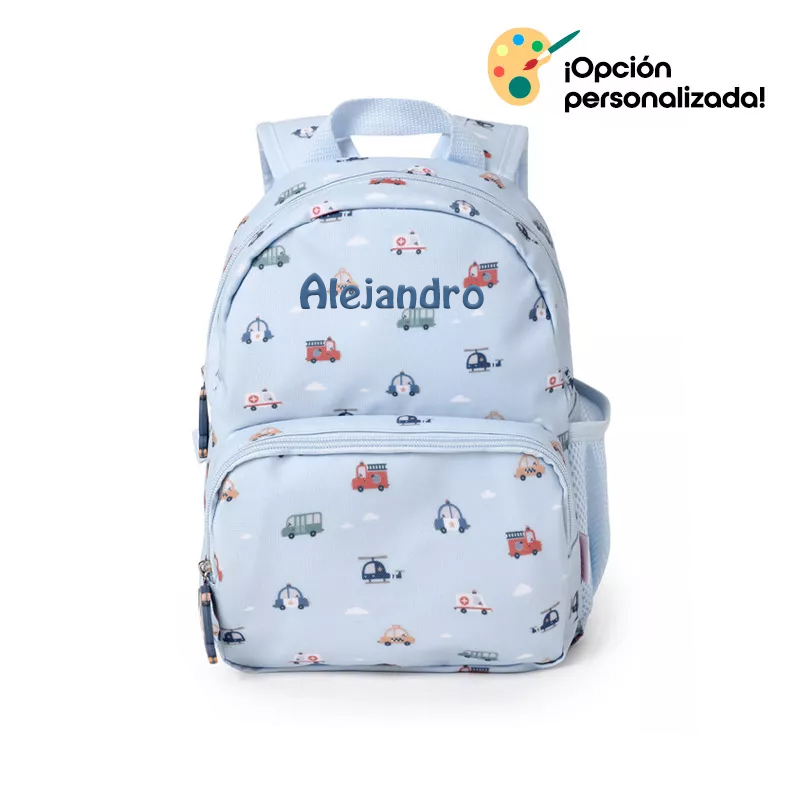 Mochila Infantil City Cars