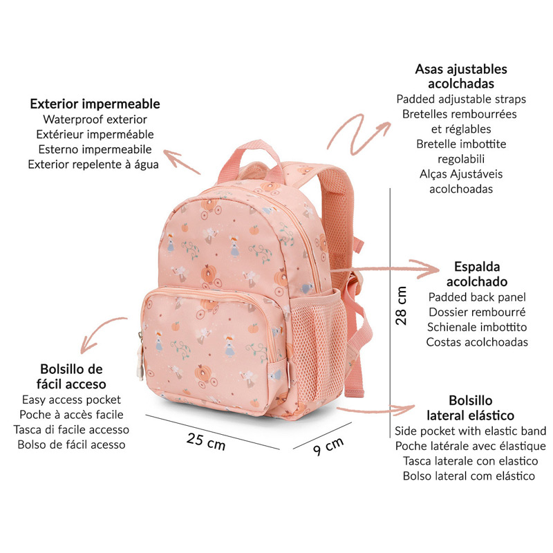 Mochila Infantil Mouse Fairies