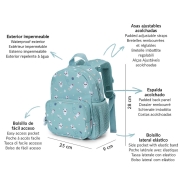 Mochila Infantil Pandas in Space