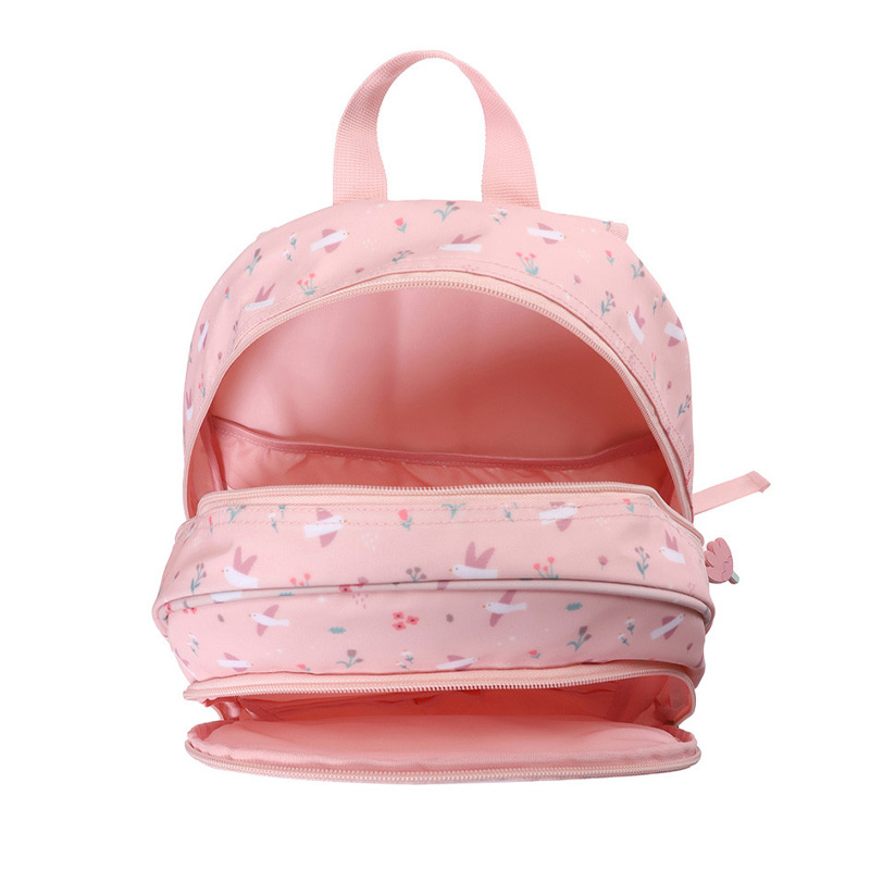 Mochila Mediana Blossom Birds con llavero personalizable