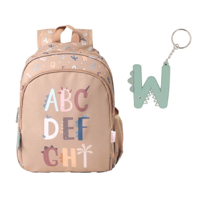 Mochila Mediana Funny Letters con Llavero