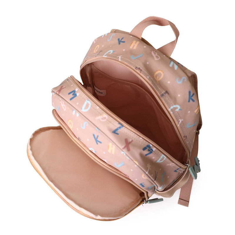 Mochila Mediana Funny Letters con Llavero