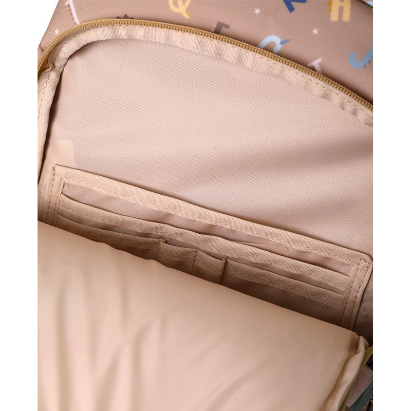 Mochila Mediana Funny Letters con Llavero