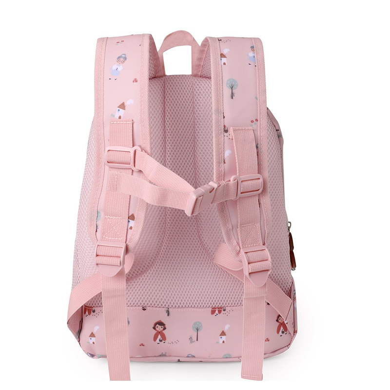 Mochila Média Little Red com Porta-chaves