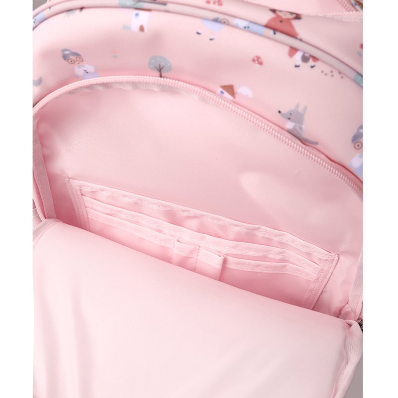 Mochila Média Little Red com Porta-chaves