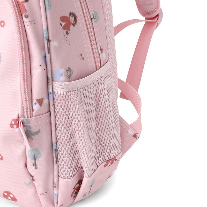 Mochila Média Little Red com Porta-chaves