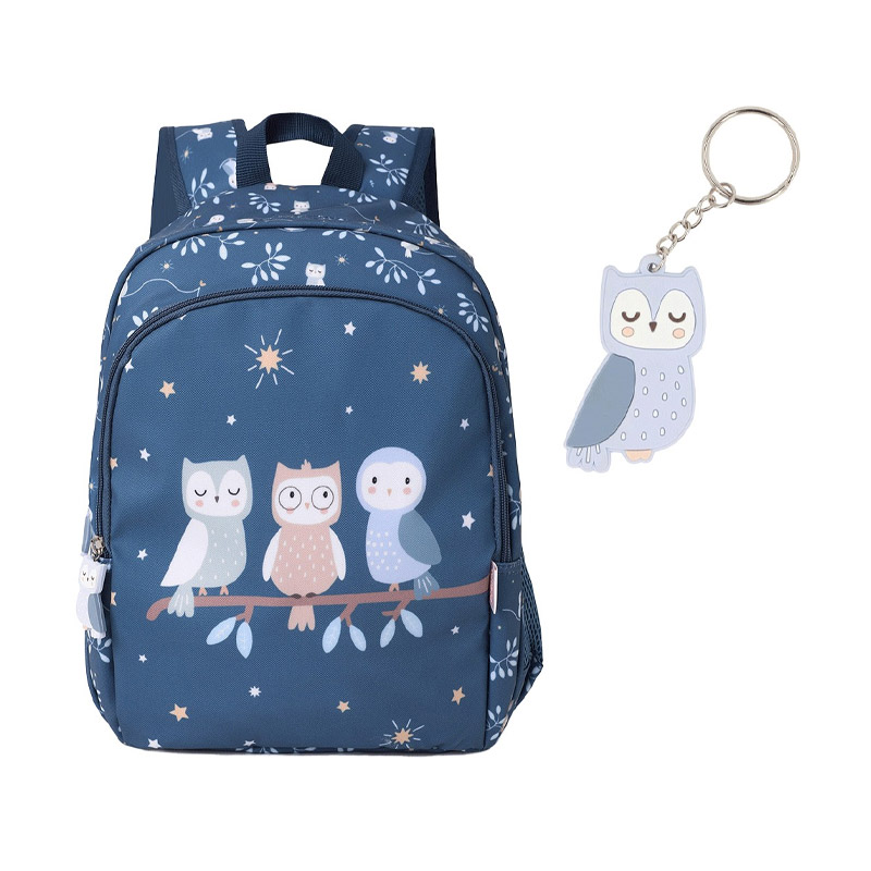 Mochila Média Magical Forest com Porta-chaves