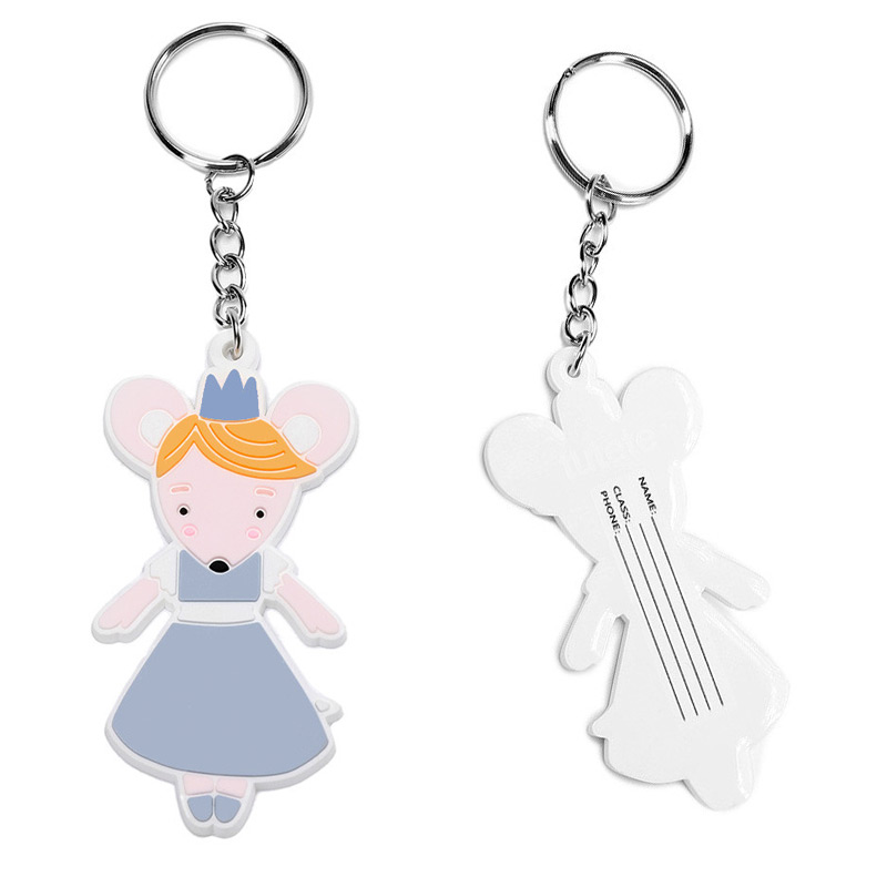 Mochila Mediana Mouse Fairies con llavero personalizable