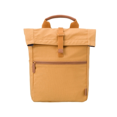 Mochila Pequena Lisa Mostarda Mochila Pequena Lisa Mostarda