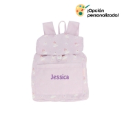 Mochila Pequeña Tela Ballet