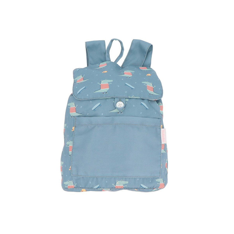 Mochila Pequeña Tela Croc