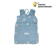 Mochila Pequeña Tela Croc