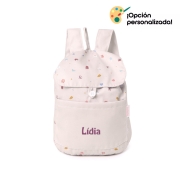 Mochila Pequeña Tela Geometric Nature