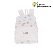 Mochila Tecido Pequena Savannah