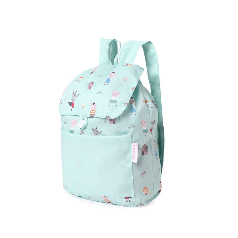 Mochila Pequeña Tela The Three Little Pigs