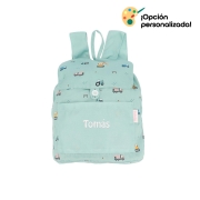 Mochila Tecido Pequena Trucks