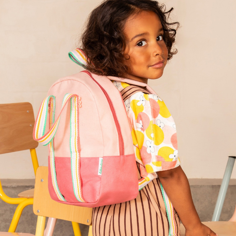 Mochila Rosa Frambuesa Jeanne Mix & Match