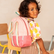 Mochila Rosa Frambuesa Jeanne Mix & Match
