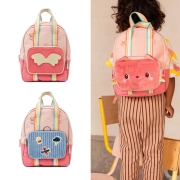 Mochila Rosa Frambuesa Jeanne Mix & Match