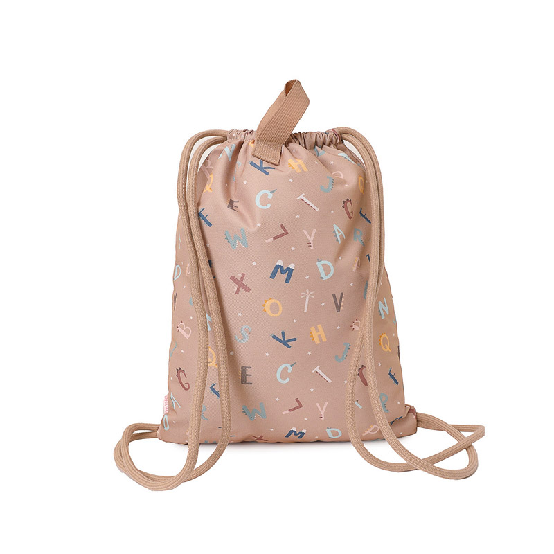 Mochila Saco Impermeable Funny Letters