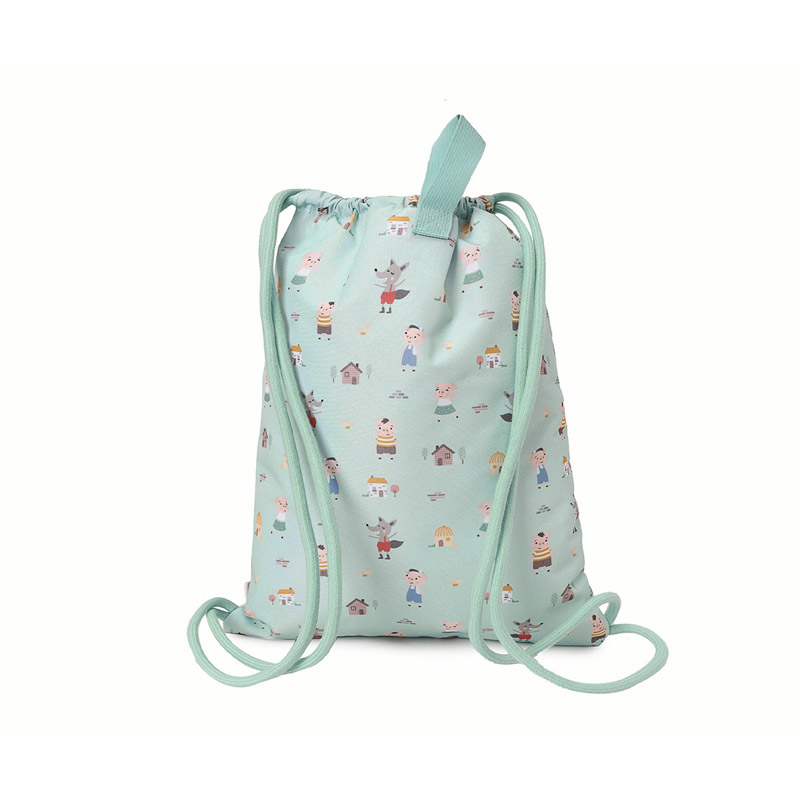 Mochila Saco Impermeable The Three Little Pigs
