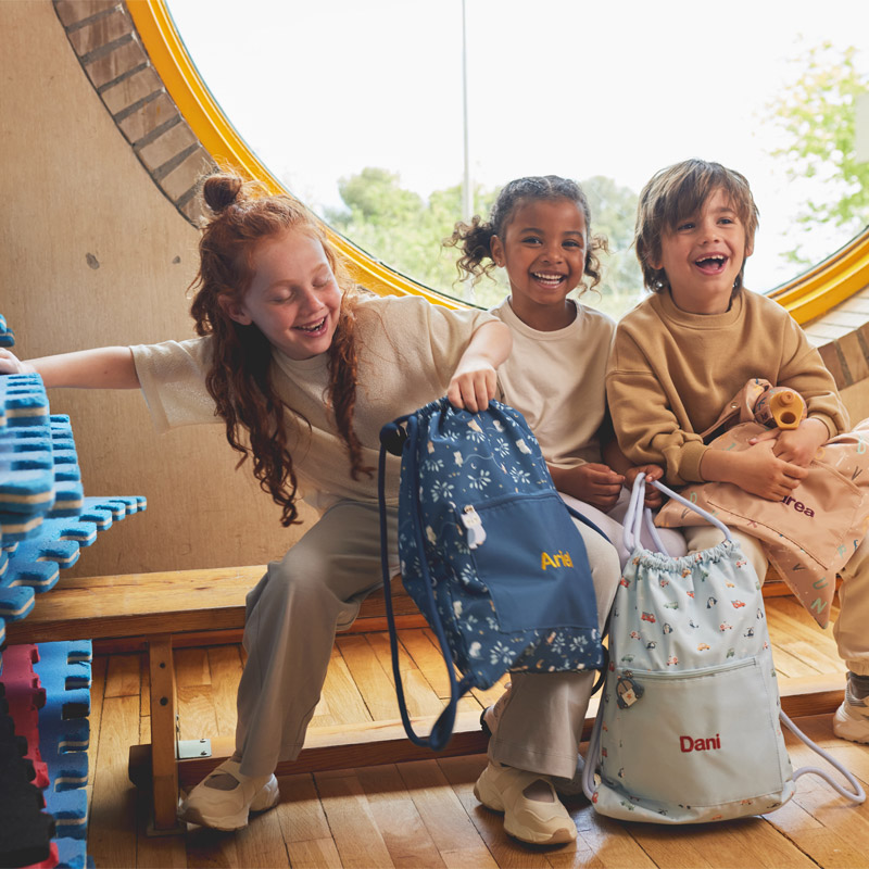 Mochila Saco Impermeable The Three Little Pigs