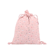 Mochila saco tela Blossom Birds