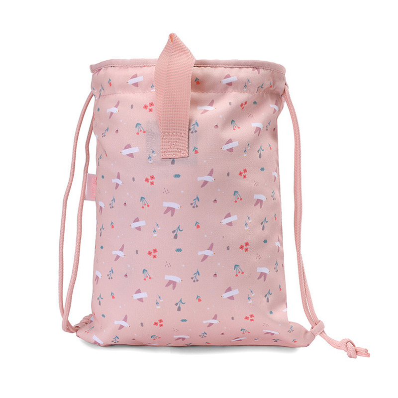 Mochila saco tela Blossom Birds