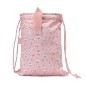 Mochila saco tela Blossom Birds
