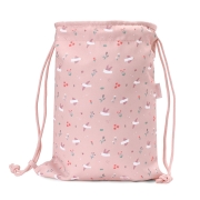Mochila saco tela Blossom Birds