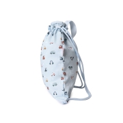 Mochila Saco Tela City Cars