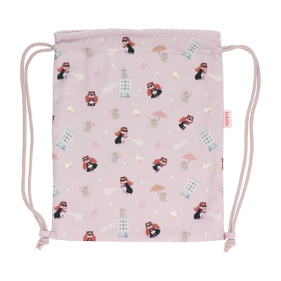 Mochila Saco Tela Fantastic Girl Mochila Saco Tela Fantastic Girl