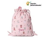 Mochila Saco Tela Little Red