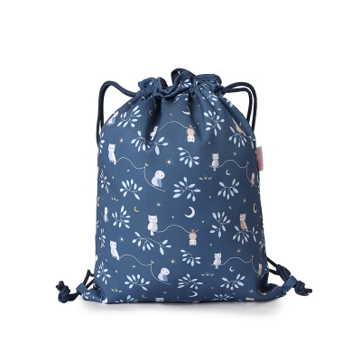 Mochila Saco Tela Magical Forest Mochila Saco Tela Magical Forest