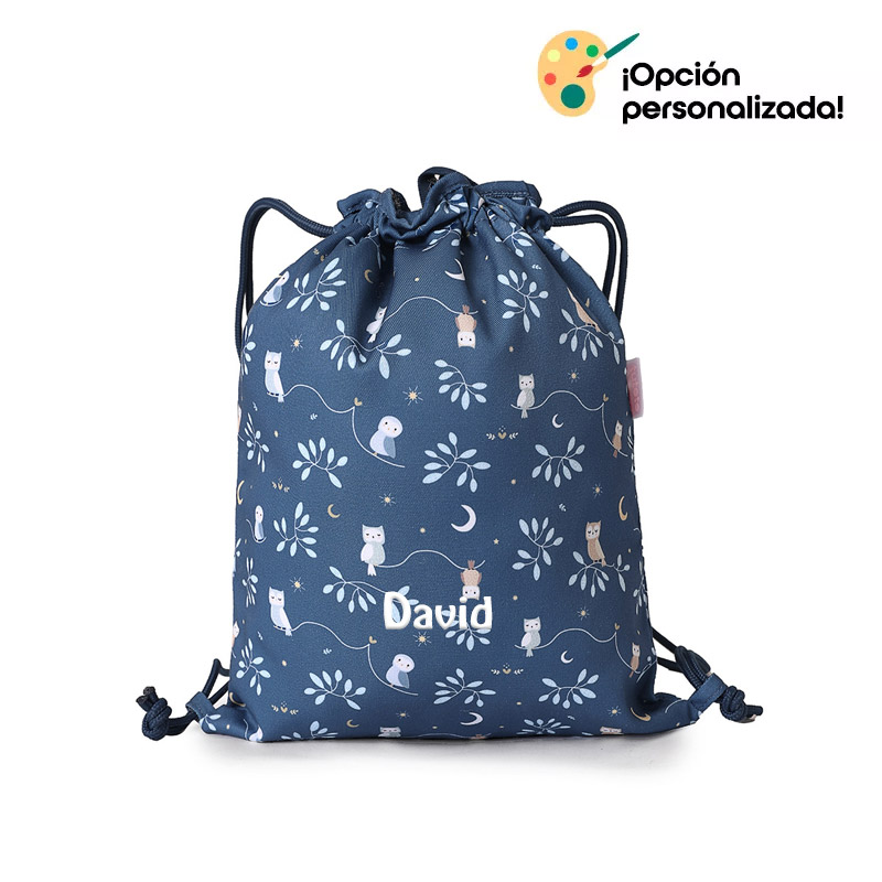 Mochila Saco Tela Magical Forest