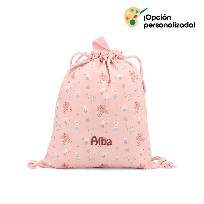 Mochila saco tela Mouse Fairies