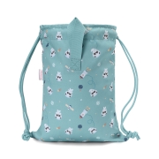 Mochila saco tela Pandas in Space