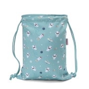 Mochila saco tela Pandas in Space