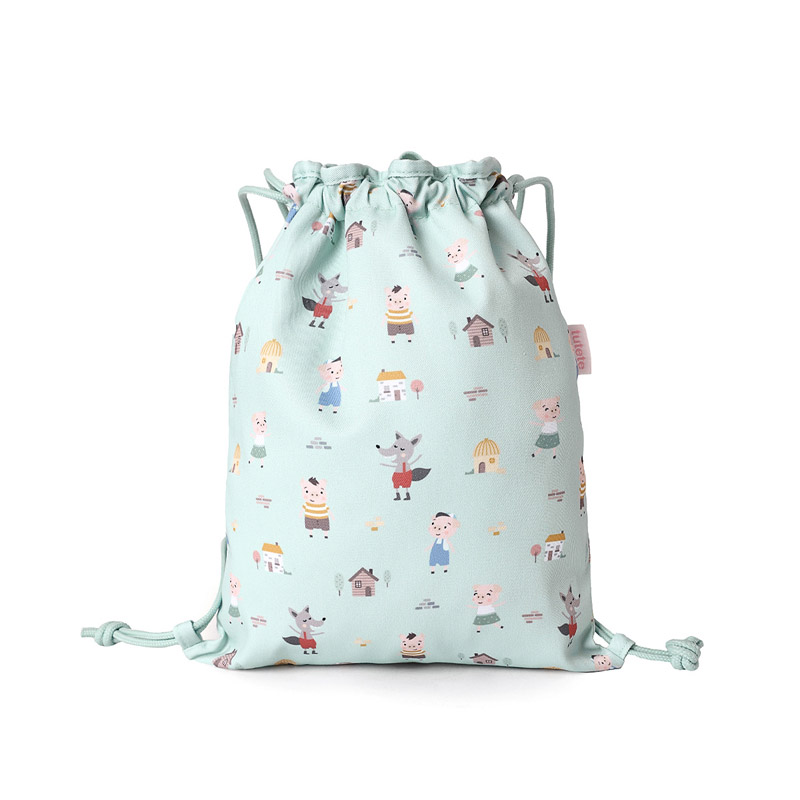 Mochila Saco Tela The Three Little Pigs