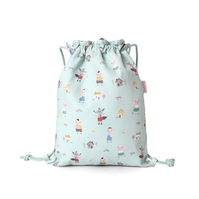 Mochila Saco Tela The Three Little Pigs Mochila Saco Tela The Three Little Pigs