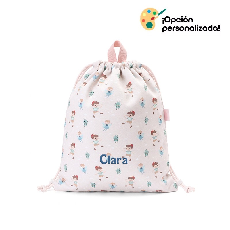 Mochila saco tela The Wooden Boy