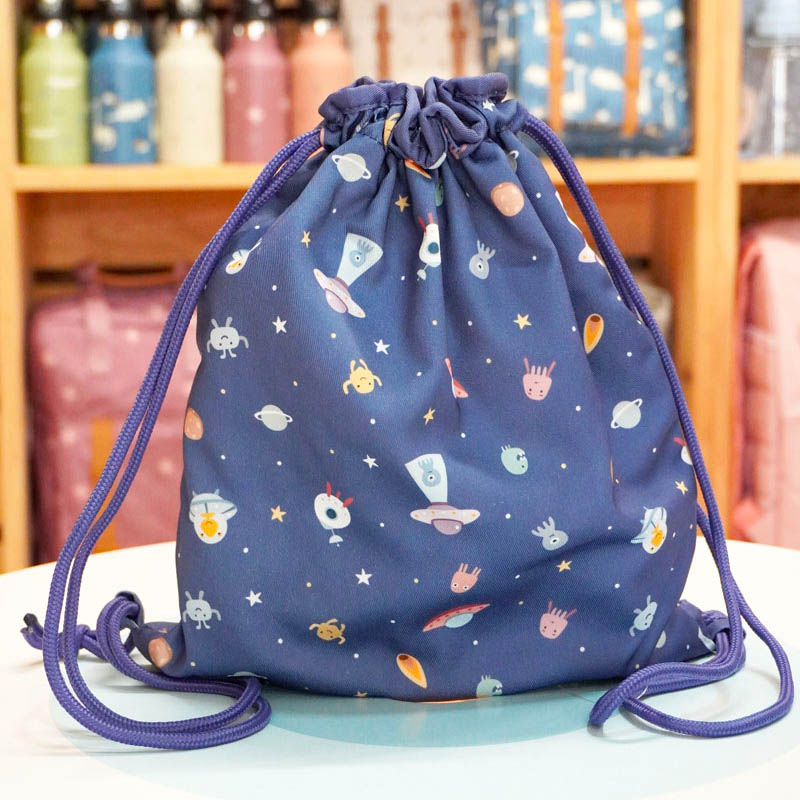 MOCHILA SACO INFANTIL DE TELA TUTETE ·WILD FAIRIES·