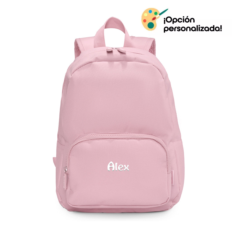 Mochila Solid color Pink