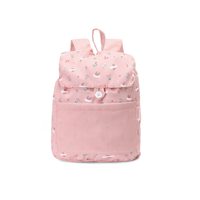 Mochila tela pequeña Blossom Birds