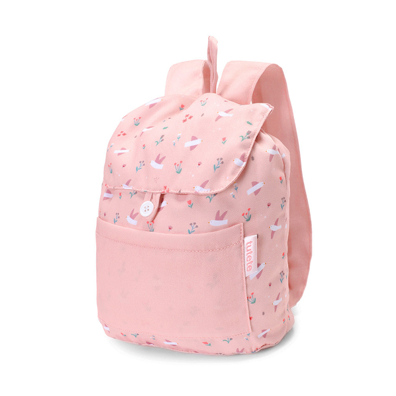 Mochila tela pequeña Blossom Birds
