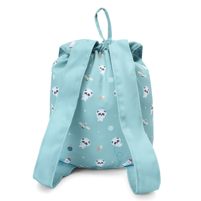 Mochila tela pequeña Pandas in Space