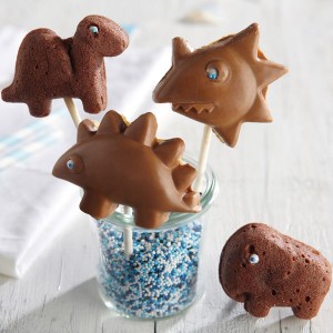 Molde para Cake Pops: Los amigos de Dino