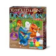 Moldea y Pinta en 3D Dinosaurios
