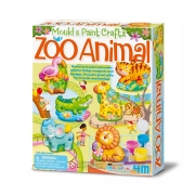 Moldea y pinta Animales del Zoo