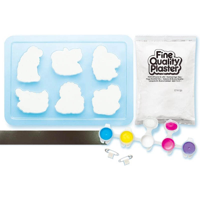 Moldea y pinta Animales del Zoo